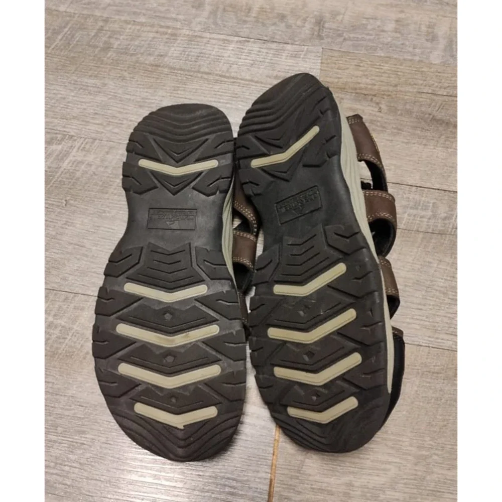 Ozark Trail Sandals Brown Leather Hiking Outdoor, Mens size 11 , closed toe .